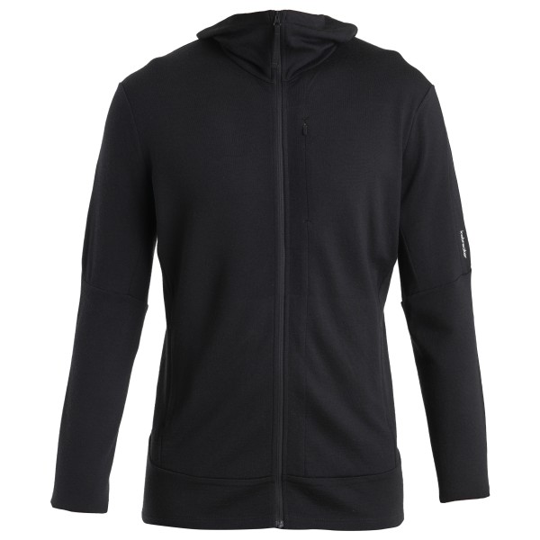 Icebreaker - Merino 260 Quantum IV L/S Zip Hoodie - Merinohoodie Gr XXL schwarz von Icebreaker