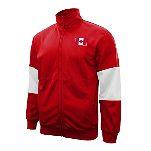 Icon Sports Active-Trainingsjacke für Erwachsene, Touchline, mit durchgehendem Reißverschluss, Kanada, XL Icon Sports Active-Trainingsjacke für Erwachsene, Touchline, mit durchgehendem Reißverschluss, Kanada, XL von Icon Sports
