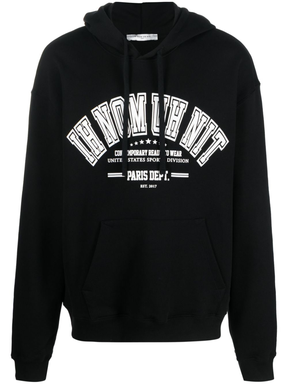 Ih Nom Uh Nit Hoodie mit College-Print - Schwarz von Ih Nom Uh Nit