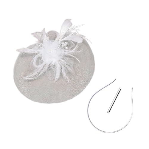 Illkjasfc 1920er Jahre Blumen-Haarspangen für Damen, Flapper-Kopfschmuck, Zubehör für Cosplay, Party, elegante Perlenstickerei, gefiederte Haarspangen Illkjasfc 1920er Jahre Blumen-Haarspangen für Damen, Flapper-Kopfschmuck, Zubehör für Cosplay, Party, elegante Perlenstickerei, gefiederte Haarspangen von Illkjasfc