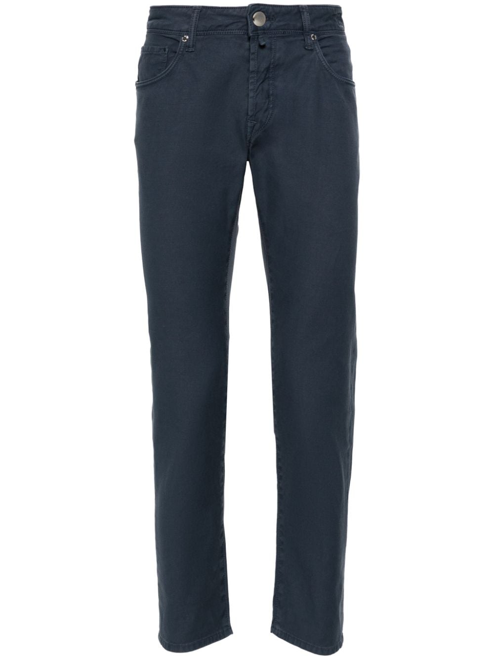 Incotex Halbhohe Slim-Fit-Jeans - Blau von Incotex