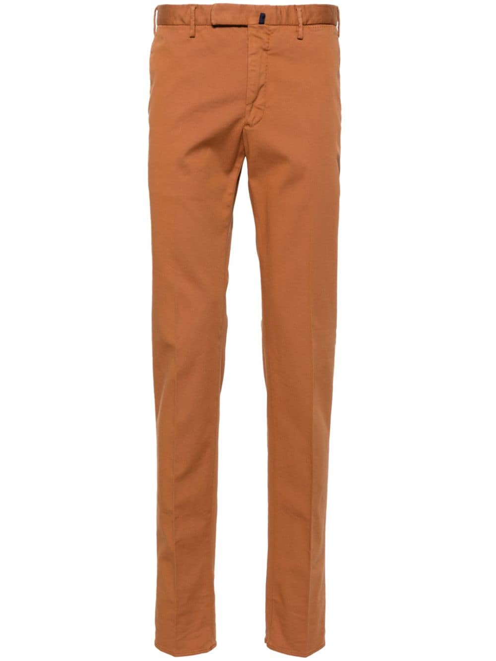 Incotex Halbhohe Tapered-Chino - Braun von Incotex