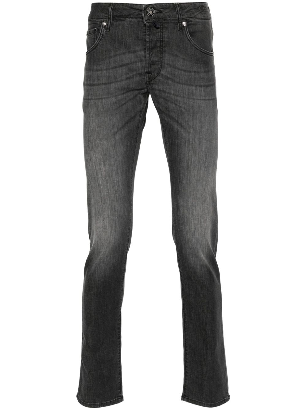 Incotex Klassische Slim-Fit-Jeans - Grau von Incotex