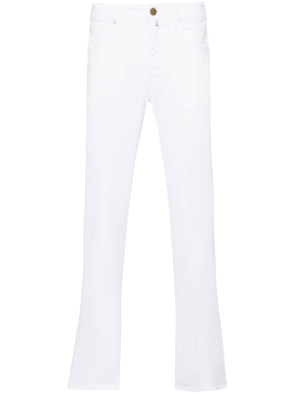 Incotex Schmale Chino - Weiß von Incotex