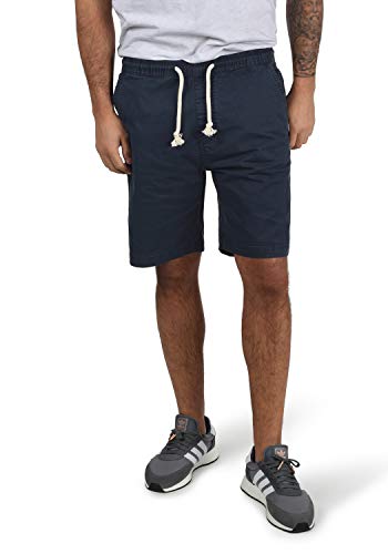 Indicode IDAbbey Herren Chino Shorts Bermuda Kurze Hose mit Stretch Regular Fit, Größe:L, Farbe:Navy (400) von Indicode