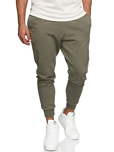 Indicode Herren Eberline Jogginghose aus 60% Baumwolle | Trainingshose Jogger für Männer Army Mix S von Indicode