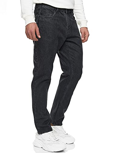 Indicode Herren INCobra Jeanshose aus Baumwolle mit 4 Taschen | Denim Herrenjeans Black 32/32 von Indicode