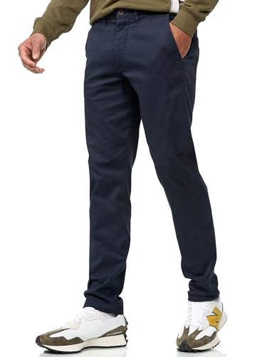 Indicode Herren INWasling Stretchhose aus Baumwolle mit 5 Taschen | Herrenhose Stretch Hose Männer Navy 30/32 von Indicode