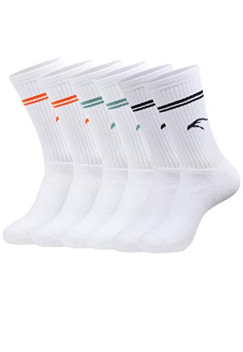 Indicode Herren Marvin 6er Pack Sportsocken | 6 Paar Herrensocken - Strümpfe für Männer Orange/Army/Navy 39/42 von Indicode