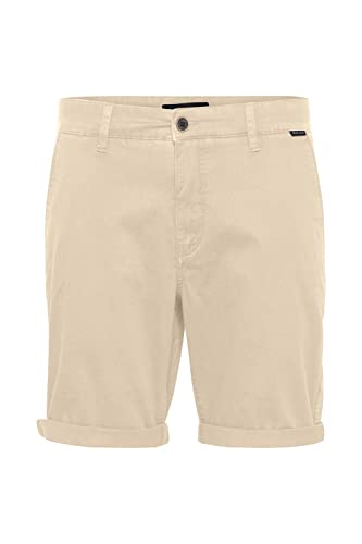 Indicode IDLuca Herren Chino Shorts Bermuda Kurze Hose mit Stretch Regular Fit, Größe:2XL, Farbe:Irish Cream (183) von Indicode