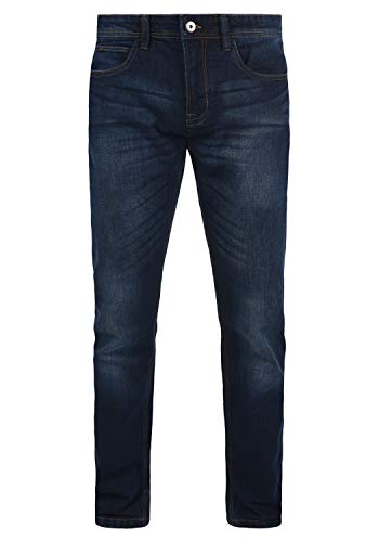 Indicode IDQuebec Herren Jeans Hose Denim mit Stretch-Anteil Regular Fit, Größe:W31/32, Farbe:Dark Blue (855) von Indicode