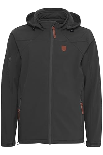 Indicode Jonas Softshell Jacke, Größe:S, Farbe:Raven (930) von Indicode