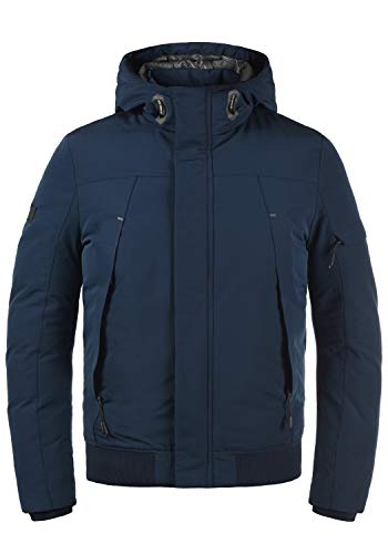 Indicode Madot Herren Winterjacke Herrenjacke Jacke mit Kapuze, Größe:M, Farbe:Navy (400) von Indicode