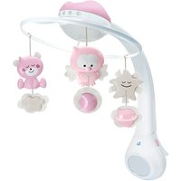 Infantino 3 in 1 Musikmobile mit Traumlampe, rosa von Infantino