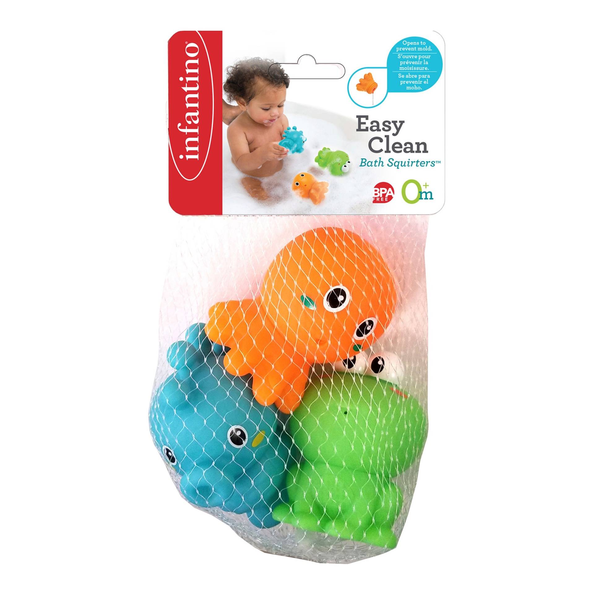 Infantino Badespielzeug Spritztiere, 3er-Set von Infantino