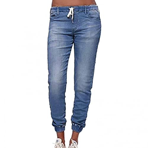 Innerternet Jogginghose Damen Sporthose Modern Sweatpants Gerades Bein Gothic Baggy Freizeithose Trainingshose Straight Laufhosen Teenager Jeans Jeanshose Casual Denimhose Jeanshosen Cargo Pant von Innerternet