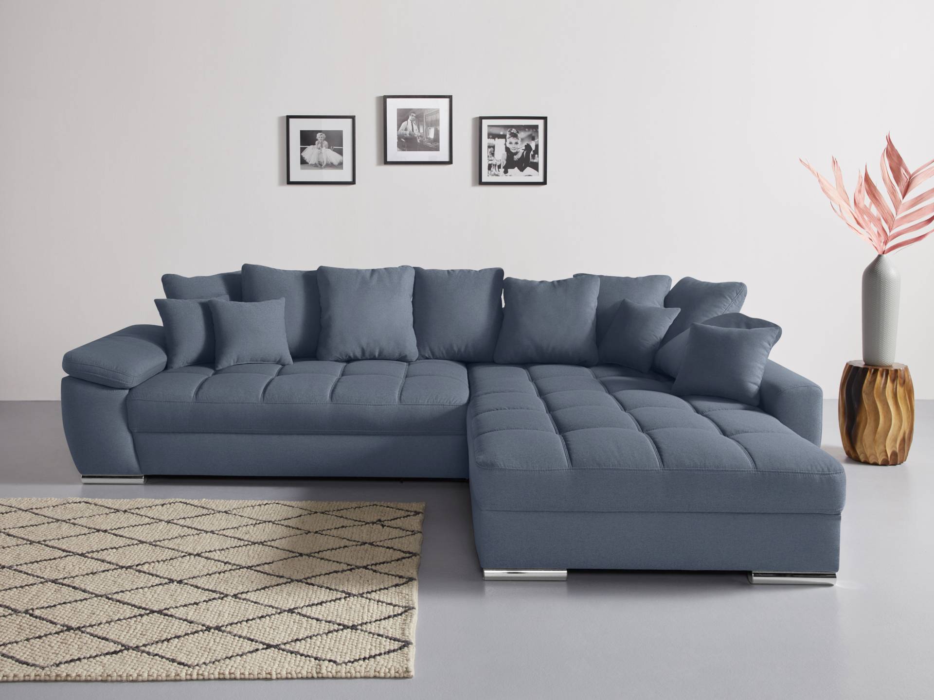 INOSIGN Ecksofa "Gwenni L-Form", auch in Haustierstoff Aqua Clean Supreme erhältlich, incl. 4 Kissen von Inosign