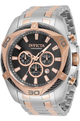 Invicta Bolt Chronograph Quarz Grau Zifferblatt Herrenuhr 34135 von Invicta