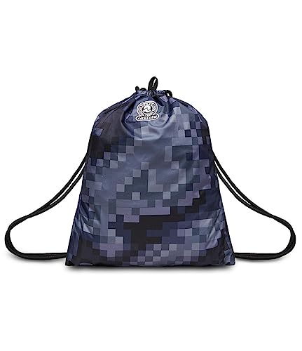 Invicta Easy Pack, Sportbeutel, Turnbeutel für Mädchen & Jungen, Gym bag für Sport und Freizeit, leichte Stofftasche für Kinder, grau von Invicta