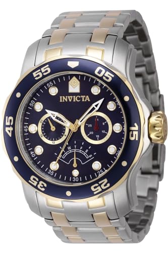 Invicta Herren Analog Quarz Uhr mit Edelstahl Armband 47001 von Invicta