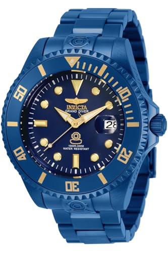 Invicta Herren-Armbanduhr, 47 mm, Grand Diver Blue Label, Automatik, NH35A (Modell: 33387), Taucher von Invicta