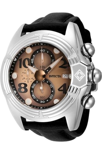 Invicta Lupah 43879 Quarz Herrenuhr - 52mm, Silber, 52 von Invicta