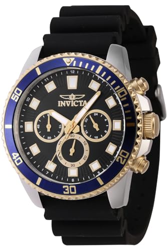 Invicta Pro Diver 46121 Quarz Herrenuhr - 45mm, Silber, 45 von Invicta