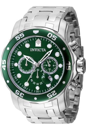 Invicta Pro Diver 47559 Quarz Herrenuhr - 48mm, Silber, 48 von Invicta