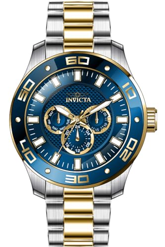 Invicta Pro Diver - SCUBA 45760 Quarz Herrenuhr - 50mm, Silber, 50 von Invicta