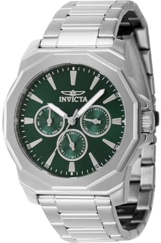 Invicta Speedway 46844 Herren armbanduhr - Quarzuhrwerk - Edelstahl mit grünen zifferblat - 42mm von Invicta