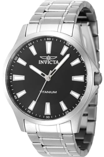 Invicta TI-22 47515 Quarz Herrenuhr - 43mm, Titan, 43 von Invicta