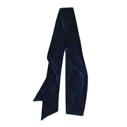 Inzegao Weicher Samt-Taillengürtel für Kleider, schmaler Hals, Schal, Haarband, Handtasche, Choker, Bademantel, Gürtel, Ersatz, Marineblau, Einheitsgröße Inzegao Weicher Samt-Taillengürtel für Kleider, schmaler Hals, Schal, Haarband, Handtasche, Choker, Bademantel, Gürtel, Ersatz, Marineblau, Einheitsgröße von Inzegao