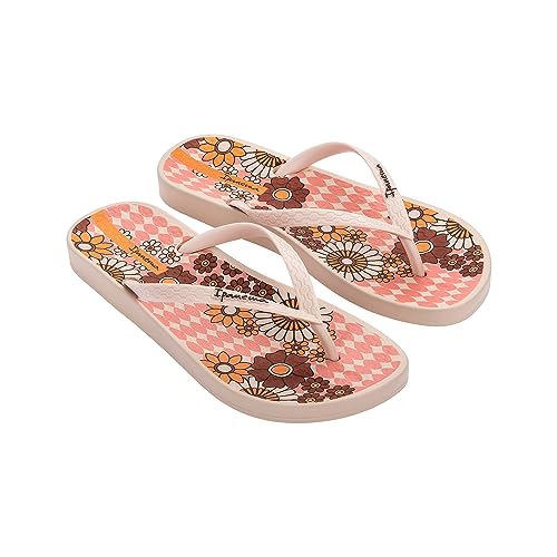 Ipanema Damen Anat. Temas Xiv Fem Flipflop, Beige Pink Yellow, 35/36 EU von Ipanema