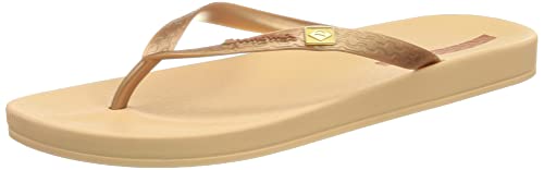 Ipanema Damen ANAT BRASILIDADE FEM, BEIGE/Metalic PINK, 43 EU Schmal von Ipanema