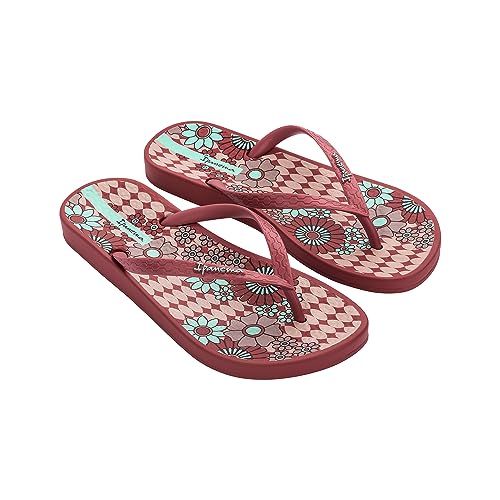 Ipanema Damen ANAT. TEMAS XIV FEM Flipflop, RED/PINK/Green, 39 EU von Ipanema