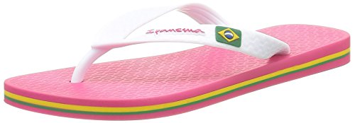 Ipanema Damen Classica Brasil II FEM Zehentrenner, Pink (PINK/White 24044) von Ipanema