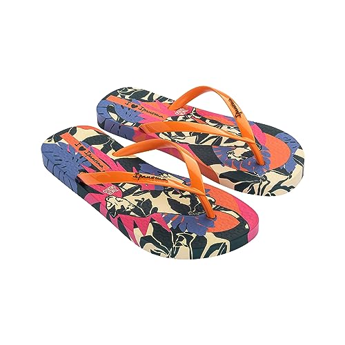 Ipanema Damen Graffiti III FEM Flipflop, Yellow/ORANGE/Black, 38 EU von Ipanema