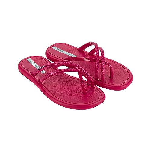 Ipanema Damen MEU SOL RASTEIRA AD Flipflop, Dark PINK/Green, 36 EU von Ipanema