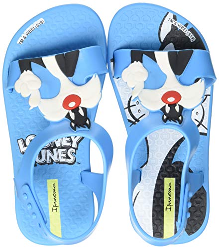 Ipanema Jungen Looney Tunes Baby Flache Sandale, blau, 22.5 EU Schmal von Ipanema