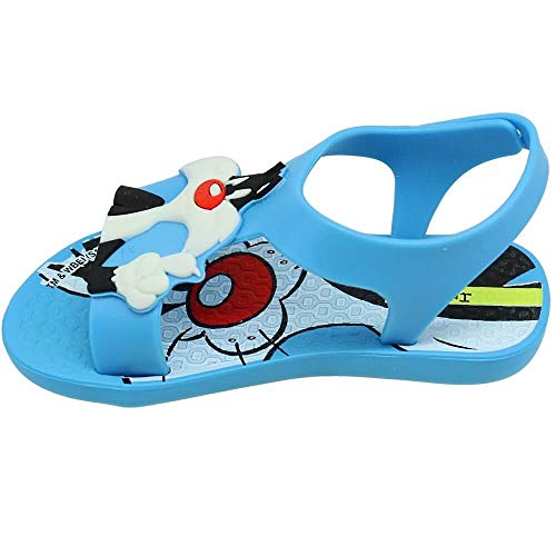 Ipanema Jungen Looney Tunes Baby Flache Sandale, blau, 24 EU Schmal von Ipanema