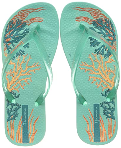 Ipanema Jungen Mädchen ANAT Glossy Kids, Blue/Blue/ORANGE, 25.5 EU Schmal von Ipanema