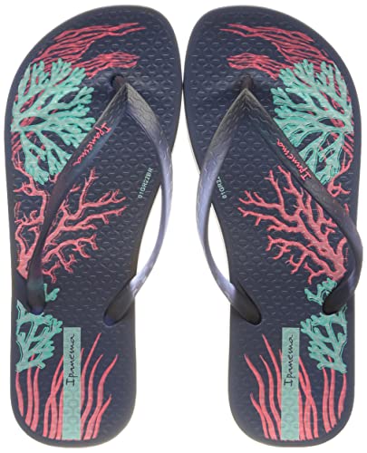 Ipanema Jungen Mädchen ANAT Glossy Kids, Blue/PINK, 25.5 EU Schmal von Ipanema