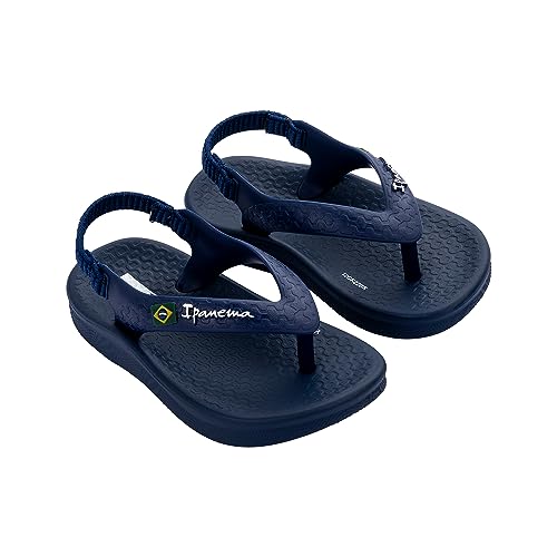 Ipanema Jungen Unisex Kinder Anatomica Soft Baby Flipflop, Blue/Blue, 17 EU von Ipanema