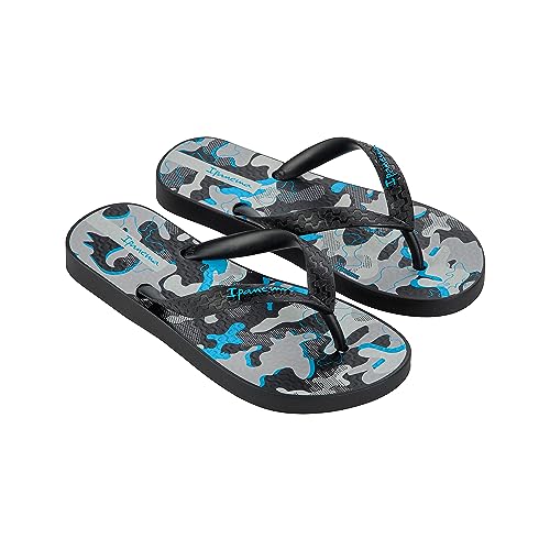 Ipanema Unisex Kinder Temas Xiv Kids Flipflop, Black Grey Blue, 29/30 EU von Ipanema