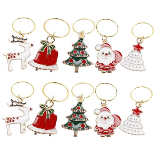 Ipetboom 10St weihnachts haarschmuck weihnachtshaarschmuck christmas hair accessories Haarschmuck für Zöpfe Gold Juwelen Kostüm Klammer Dreadlock-Schmuck Haaranhänger für Zöpfe Legierung Ipetboom 10St weihnachts haarschmuck weihnachtshaarschmuck christmas hair accessories Haarschmuck für Zöpfe Gold Juwelen Kostüm Klammer Dreadlock-Schmuck Haaranhänger für Zöpfe Legierung von Ipetboom