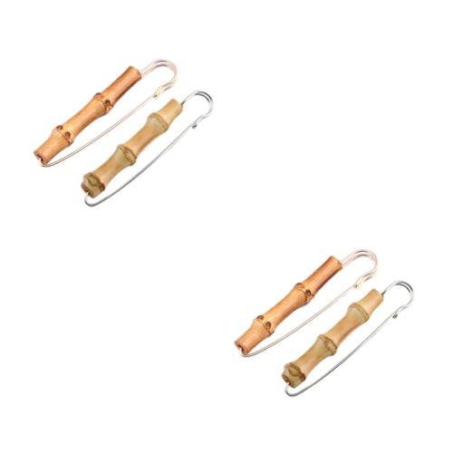 Ipetboom 2 Sätze Retro Bambus Broschen Anstecknadeln Für Stilvolle Kleidung Corsage Für Anzüge Unisex Modeaccessoire Zufällige Farben Für Besondere Anlässe 2 Stücke * 2 Ipetboom 2 Sätze Retro Bambus Broschen Anstecknadeln Für Stilvolle Kleidung Corsage Für Anzüge Unisex Modeaccessoire Zufällige Farben Für Besondere Anlässe 2 Stücke * 2 von Ipetboom
