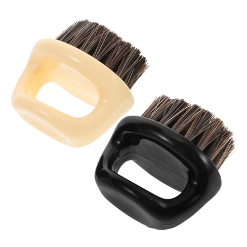 Ipetboom 2 Stück Bartbürste Bart -Styling -Pinsel Friseurwerkzeuge für Männer Bartpflegebürste für Männer friseur verblassen pinsel Gesichtsbürste mit weichen Borsten Shampoo-Kamm Plastik Ipetboom 2 Stück Bartbürste Bart -Styling -Pinsel Friseurwerkzeuge für Männer Bartpflegebürste für Männer friseur verblassen pinsel Gesichtsbürste mit weichen Borsten Shampoo-Kamm Plastik von Ipetboom