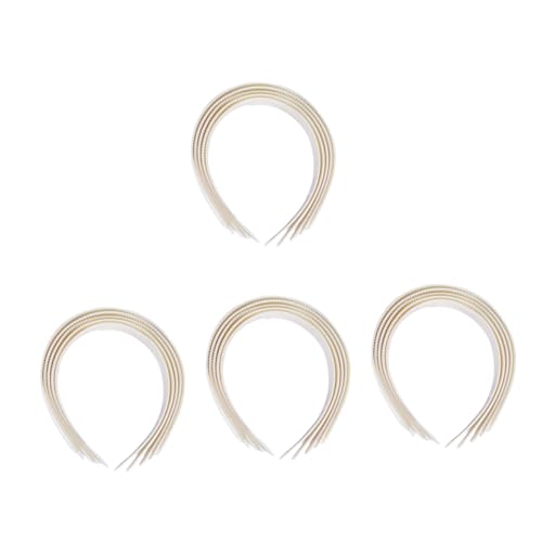 Ipetboom 20St elegant cosmetic girls haarschneide maschiene stutzenhalter kopfhoerer haarsschmuck haarschneidemaschinen haarschmucken breites Stirnband Zubehör Damen Weiß von Ipetboom