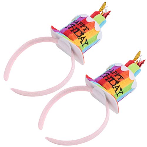 Ipetboom Elegantes 2er-pack Haarreifen in Kuchenform Stirnband Für Geburtstage Und Karneval Modisches Haarband Schmuck Für Damenpartys Ipetboom Elegantes 2er-pack Haarreifen in Kuchenform Stirnband Für Geburtstage Und Karneval Modisches Haarband Schmuck Für Damenpartys von Ipetboom