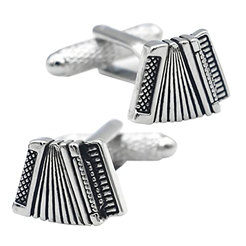 Ipetboom 2Stücke Herren Manschettenknöpfe für Cufflinks mit Musiknoten Design Elegantes Accessoire für Anzüge Besondere Anlässe Ipetboom 2Stücke Herren Manschettenknöpfe für Cufflinks mit Musiknoten Design Elegantes Accessoire für Anzüge Besondere Anlässe von Ipetboom